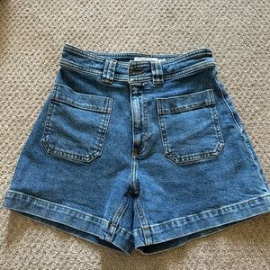 &Other stories women’s blue short. Size US 4